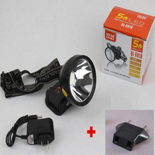 Rechargeable LED Headlamp with Lithium Battery