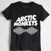 2015 New Fashion Of The Arctic Monkeys T Shirt Funny Indie Rock Band 100 Cotton Printed