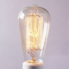 Incandescent Bulbs Vintage Straight Tungsten Filament Edison Light Bulb 40W 110V 220V Free Shipping 2015 New