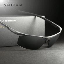 Veithdia Aluminum Magnesium Happy Freedom Sunglasses Polarized Sports Men Sunglass Male Accessories Oculos De Sol Feminino 132