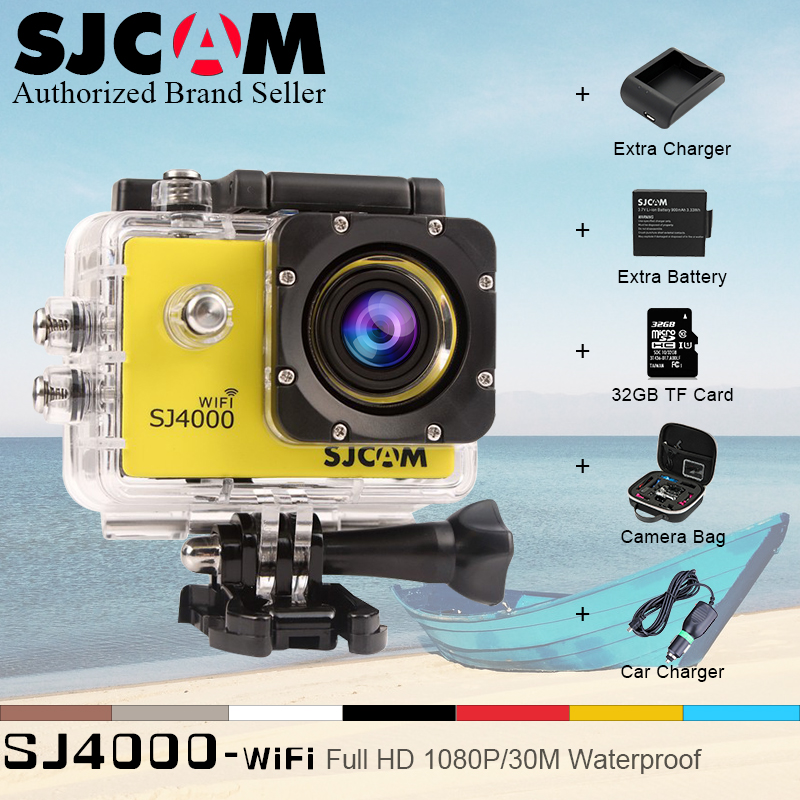  2   SJCAM SJ 4000 sj4000 WIFI      30  acuatica  1080 P Full HD  