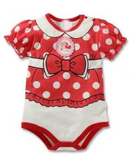 New Born baby boy rompers boy costume Newborn summer roupas de bebe menino Short sleeves Baby