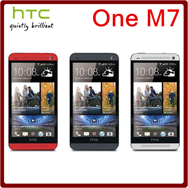 M7 Оригинальный Разблокирована HTC One Dual Sim M7 4MP 2300 мАч 32 ГБ ROM 2 ГБ RAM Quad Core 4.7 1080i Сенсорный Смартфон Горячий продавать