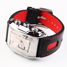 The new five pin male fashion model car Women mechanical watches luxury brand watches leather band