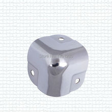 free shipping coner bracket ball metal corner Cosmetics Tools luggage aluminum cases stereo corner furniture hardware parts