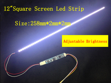 12.1 inch laptop led backlight strip upgrade kit adjustable light 258mm
