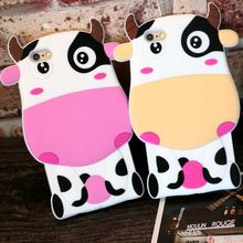 For iphone 6 6plus font b phone b font font b case b font Cartoon milk