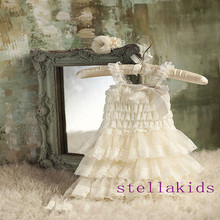 On Sale!!! baby boutique lace chiffon dress for baby,Flower girls dress ,Ready to Ship Lace Baby Dress