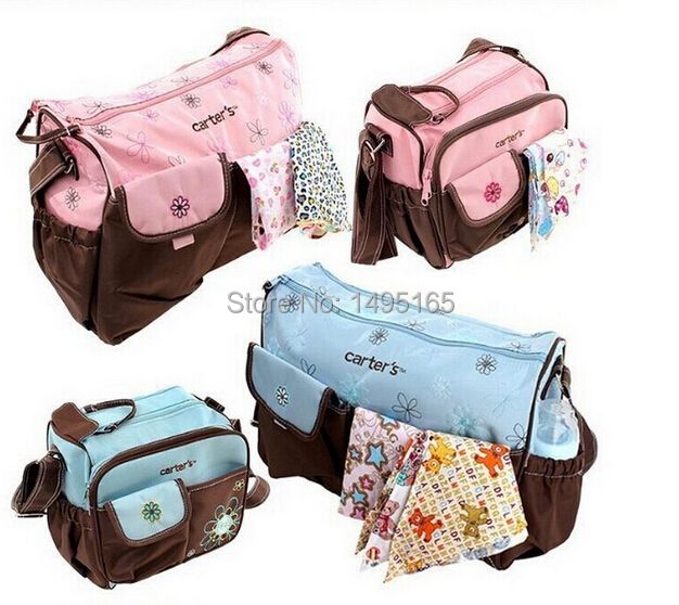 Free shipping Carters fashion high-capacity mother bag mummy bag mother mom multi-function oblique cross nappy baby diaper bags