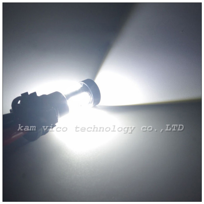 2X-50W-10SMD-OSRAM-Chip-H16-EU-Car-Headlight-LED-Projector-Bulbs-For-Fog-Daytime-Lights
