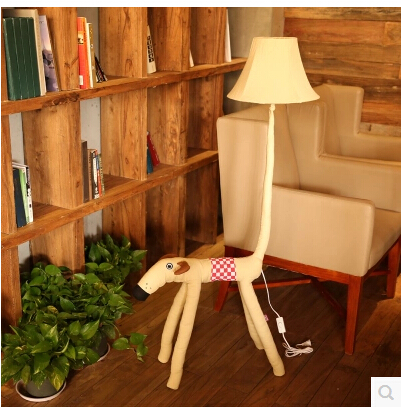 Hermosa casa de campo led e27 lámpara de pie de moda de dibujos ... Lamparas pie dormitorio