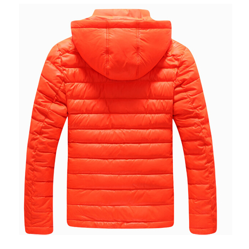 2015 Jacket Parka Men Cotton Keep Warm Fashion Solid Winter Coat Men Hooded Wadded Overcoat Casual