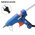 20W EU Plug Hot Melt Glue Gun with Free 1pc 7mm Glue Stick Industrial Mini Guns