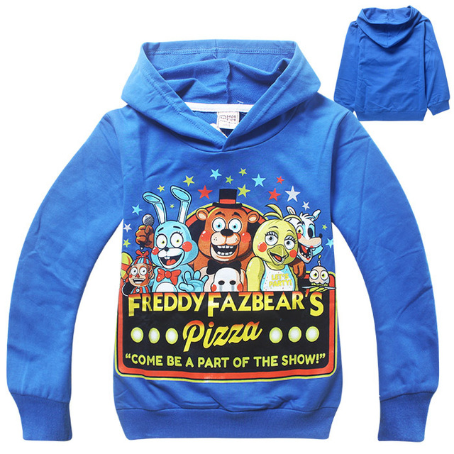 Дети спортивной одежды пять ночей на Freddys детская футболка мальчиков с длинным рукавом мультфильм толстовки одежда