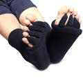 Hot Sale 1 Pair Massage Five Toe Separator Socks Foot Alignment Pain Relief Winter Women Men