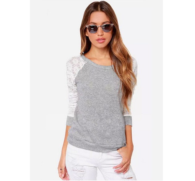 T Shirt Women Brand 2015 Ms. Fashion Casual Tops L...