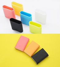 New arrival For Xiaomi 10000 mAh Power Bank Case Skin Original High Quality Soft Silicone Rubber