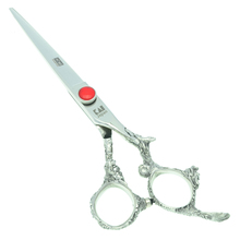 6.0″ Hairdressing Barber Cutting Scissors Hair Shears Loong Handle Salon Hair Scissors JP440C, LZS0133