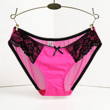 Hot sale! l women’s sexy lace panties seamless cotton breathable panty Hollow briefs Plus Size lady underwear