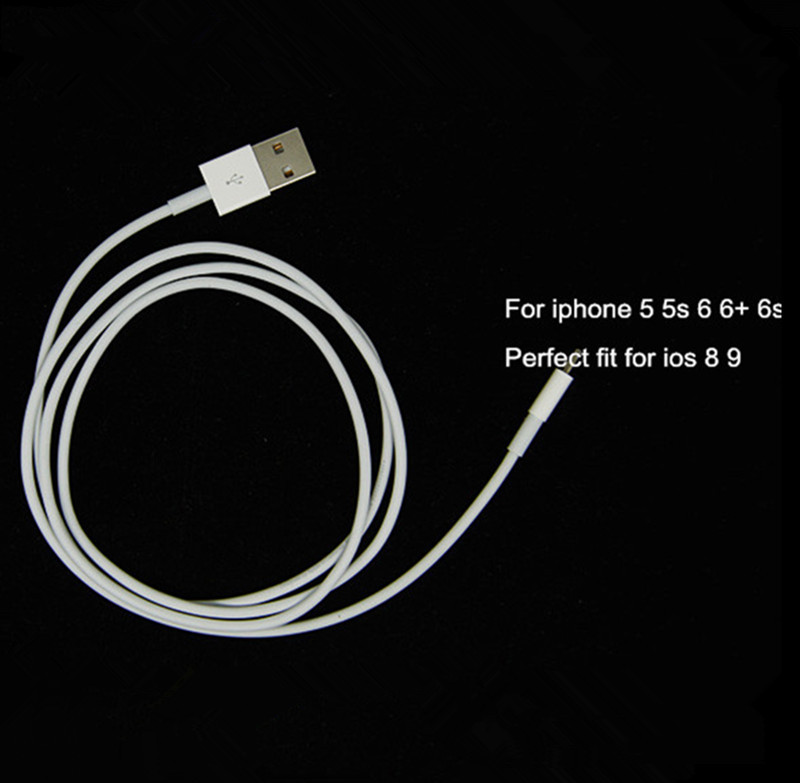 High quality 8 pin Data Sync Adapter Charger USB Cable Cords Wire for iPhone 5 5s