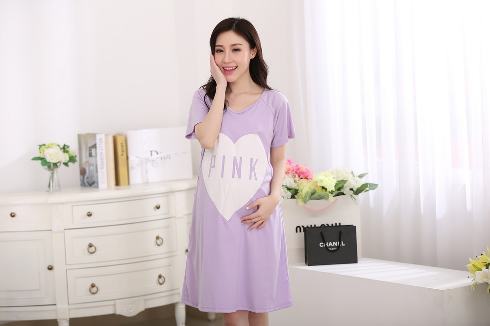 Summer pregnancy dresses childing dress womens clothing dress maternity gown female clothes home clothing breastfeeding top 7