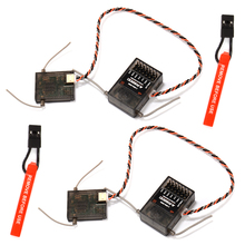 2pcs AR6200 6-Channel DSM2 Full-Range Receiver for Spektrum Helicopter RC190