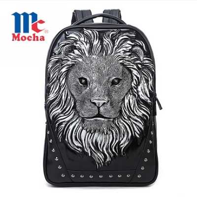 2015-New-Arrival-Pu-Leather-Women-Men-Backpack-Brand-Women-School-Bag-Animal-Lion-Backpack-Women