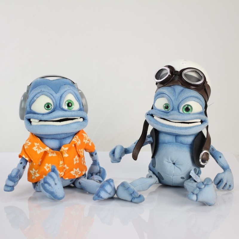 blue frog toys cow