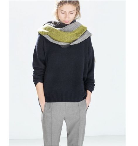 za Winter 2016 font b Tartan b font Scarf Plaid Scarf Women Blanket Oversized Wrap Shawl