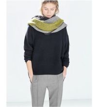 za Winter 2016 font b Tartan b font Scarf Plaid Scarf Women Blanket Oversized Wrap Shawl