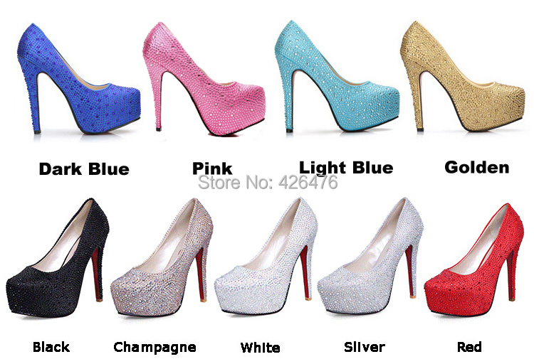 Aliexpress.com : Buy Clearance Sale Women High Heels 11cm Silver ...