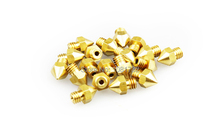High Quality 10PCS/Lot Reprap Prusa i3 3D Printer 0.2mm Extruder Brass Nozzle Print Head for MK8 Extruder 1.75mm ABS PLA Printer