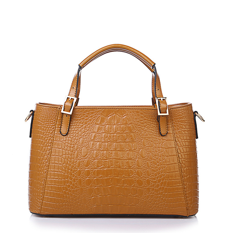 2014 new women genuine leather handbags Famous brand  trendy  cross pattern messenger bags fashion women handbag free shipping