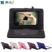iRULU eXpro 7″ Tablet PC Computer 8GB Android 4.4 Quad Core Dual Cameras Support Google Play External 3G WIFI with Keyboard Case
