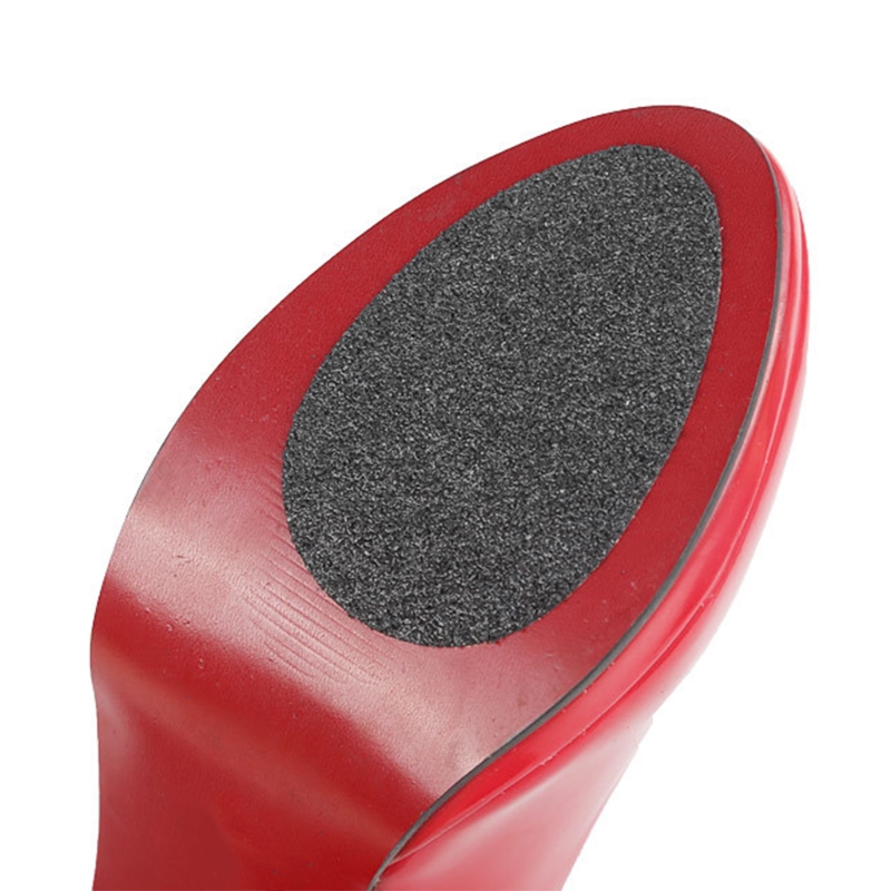 2pcs Shoe Pads Sole Protector Non Slip Rubber High Heel Cushion Forefoot Sticker