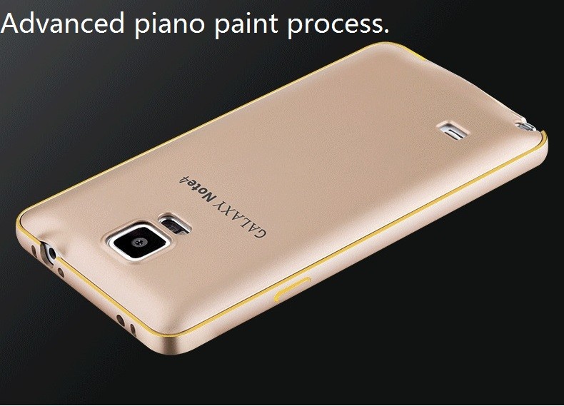 note 4 gold edge bumper+cover-3