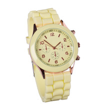 Holiday Sale high quality relogio feminino  Silicone watch women ladies fashion dress quartz watch wrist Watch free shipping