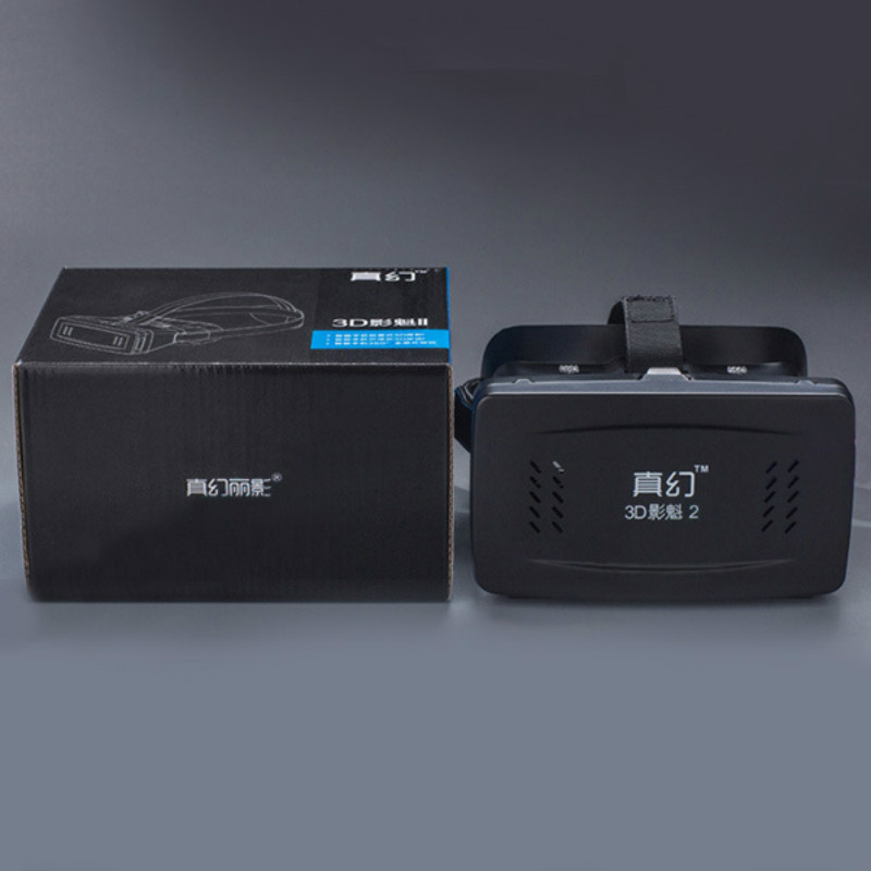 3D Video Glasses 200'' Virtual Reality VR Box Mobile Phone Glasses For I