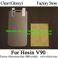 Clear Glossy Screen Protector Guard Cover protective Film For Hosin V90