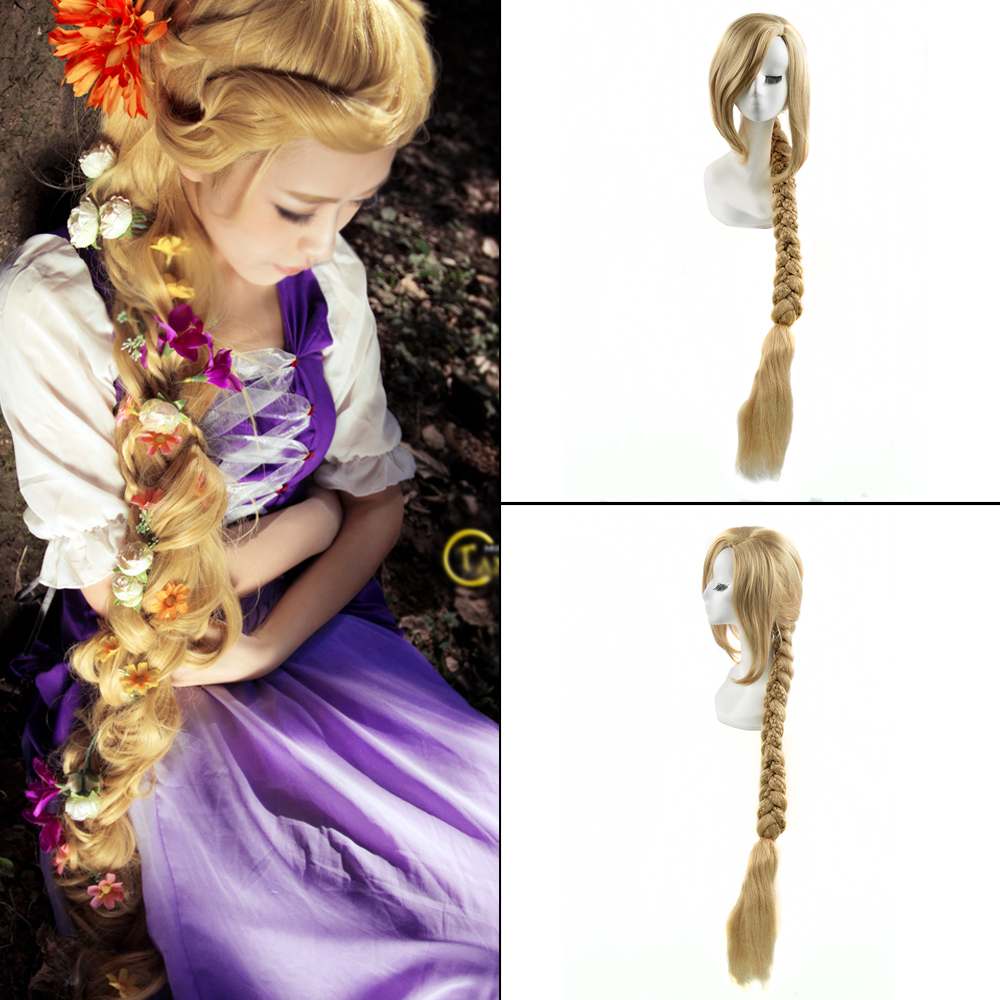 Blonde Wig Rapunzel - Costume And Wigs