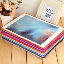 Free shipping Transparent clear protective for 12.9 inch Apple iPad Pro Soft  Silicon TPU  tablet PC back Cover Case Skin