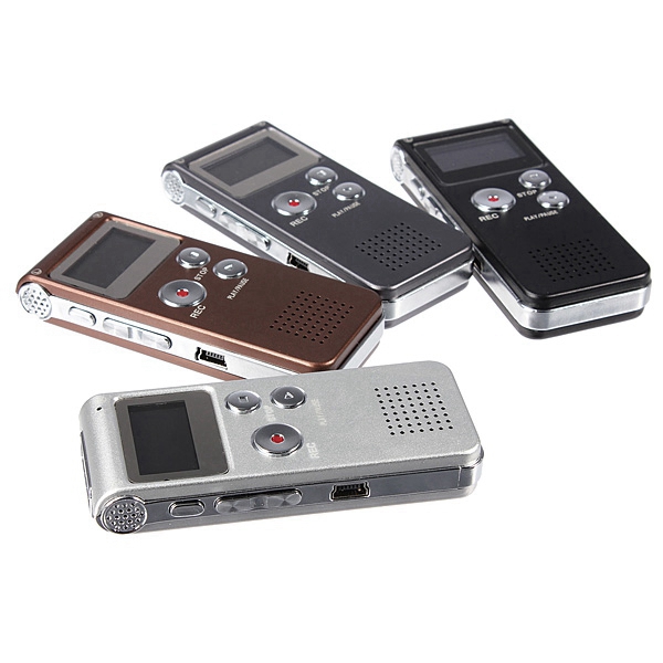 2015 New Arrival Portable Rechargeable Mini 8GB Digital Audio Voice Recorder Dictaphone MP3 Player