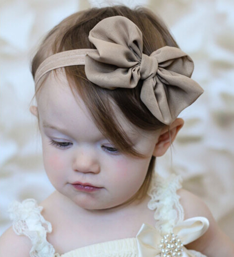822 New baby headbands gold 278 .com : Buy Retail Baby headbands Infant chiffon bow headbands   