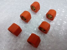 5.5G 139QMA 139QMB 49cc 50cc 80cc 100cc GY6 Performance Roller Weights Variator Rollers Set Znen Tank 16X13 orange