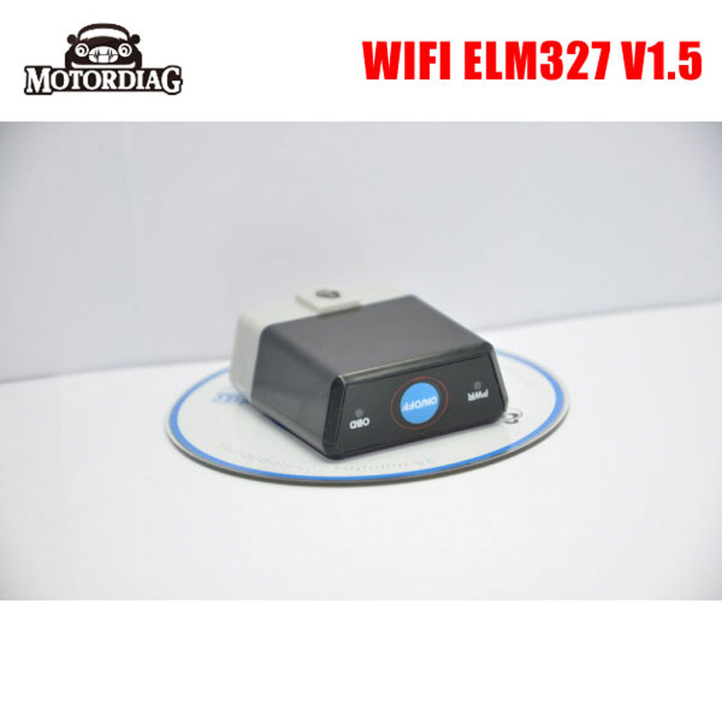 Wi-fi ELM 327 V1.5 OBD 2 ELM327 V 1.5  OBDII OBD2   iPhone IOS    