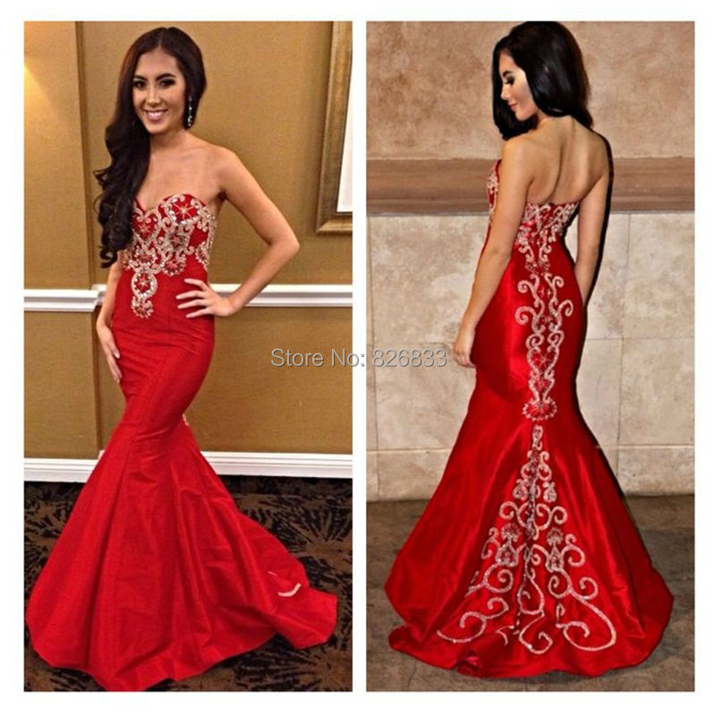 vestidos bordados de noche