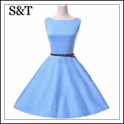 Free-Shipping-GK-Print-Cotton-Sleeveless-Dot-Women-Summer-Dress-Retro-50s-Vintage-Dresses-Plus-Size (1)