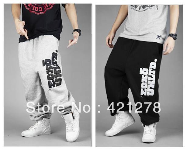 Купить Новые функции! HipHop спортивные брюки мужчин случайный хип-хоп штаны плотного хлопка спортивные штаны мужской гарем брюки Европейский стиль xxxl в интернет-магазине с бесплатной доставкой из Китая, низкие цены