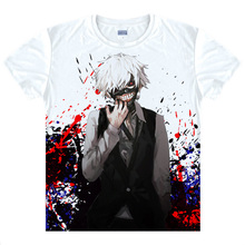 Tokyo Ghoul T-shirt kawaii Japanese Anime tshirt Handmade Manga Shirt Cute Cartoon Ken Kaneki Cosplay shirts 40398938927 tee 101