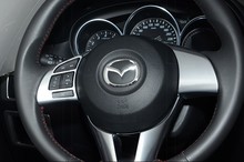 ABS Chrome steel wheeling trim interior frame decoration auto parts for Mazda 12 13 CX-5 CX5 2012 2013
